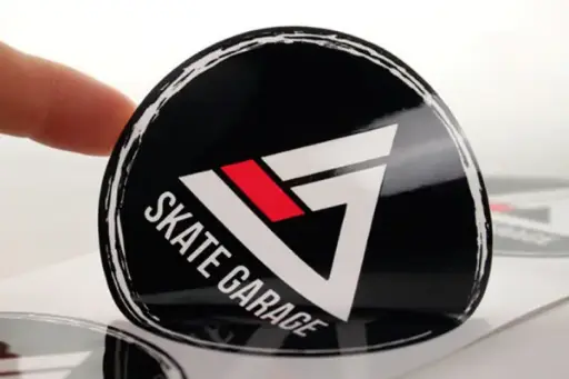 500 pzs Sticker / Calcomanias con suaje de 4cm
