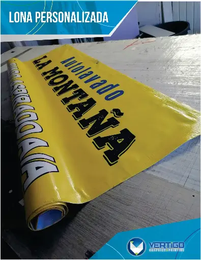 Lona personalizada